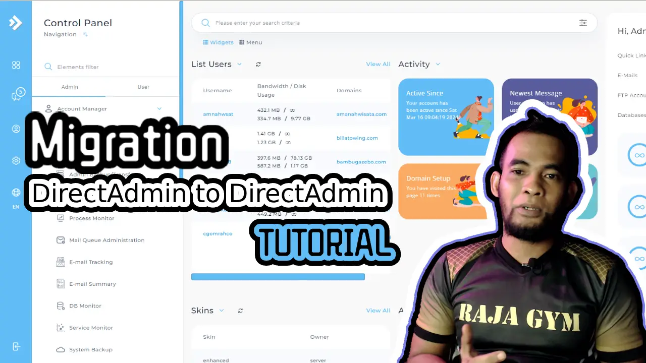 Migrasi VPS DirectAdmin